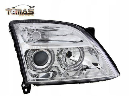 Reflektory lampy przednie Opel Vectra C Depo Angel Eyes