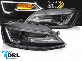 Lampy Przednie Soczewkowe VW Jetta VI 2011–2018