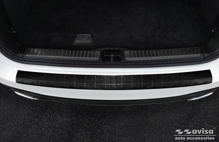 Nakładka na zderzak tylny do MERCEDES GLS 2 X167 (Carbon Fiber)