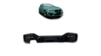 Tylny dyfuzor Gloss Black BMW 1 F20 F21 Facelift 2015-2019