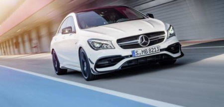 PRZEDNI SPOILER SPLITERY MERCEDES CLA W117 16-19