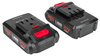 Wkrętarka AKUMULATOROWA Wiertarka LCD 2x Aku 20V Red Technic RTWA0033