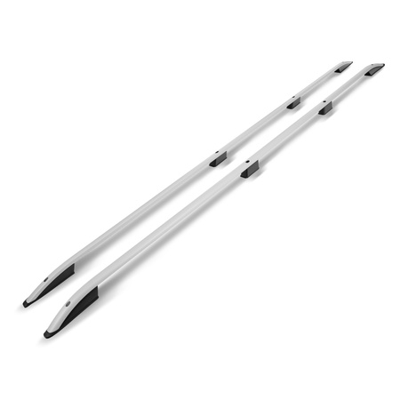 Relingi dachowe Nissan NV300 I  J4 L2 | LWB 2016-2021 Srebrny LONG