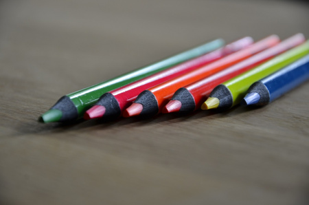 Kredki ołówkowe Jumbo Apli Kids - Fluo