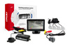 Zestaw czujników parkowania TFT01 4,3" z kamerą HD-308-LED 4 sensory srebrne