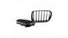 Grill sportowy pojedyncze żeberka Matt Black BMW X3 F25 przed liftem 2010-2014