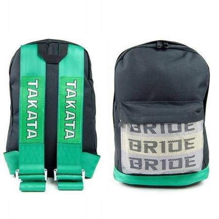 Plecak JDM Green / zielone szelki