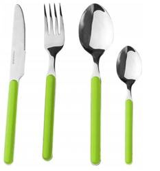 Sztućce Delice zestaw 16 częściowy zielony Brunner