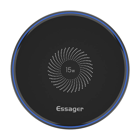 Wireless magnetic charger, Essager, EWXZMX-JMB01, 15W (black)