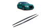 Dokładki progów Matt Black  BMW 1 (F20, F21) Hatchback 2011-2019