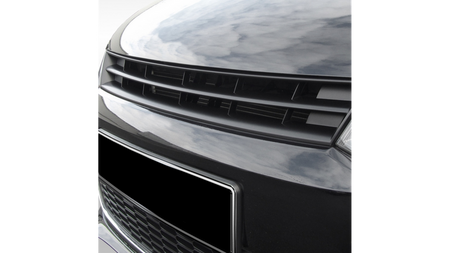 Grill sportowy wersja bez znaczka Black  VW POLO V (6R, 6C) przed liftem 2009-2014