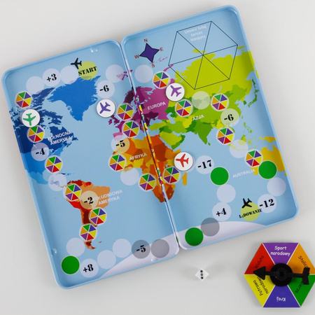 Gra magnetyczna The Purple Cow - Wyścig dookoła świata