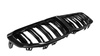 Grill sportowy podwójne żeberka Gloss Black BMW 1 F40 2019-obecnie