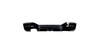 Tylny dyfuzor Gloss Black  BMW 1 (F20, F21) Hatchback Facelift 2015-2019