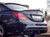 SPOILER MERCEDES W205 4D 15-18 ABS GLOSSY BLACK