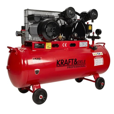 Kompresor olejowy 100L 230V KD1472 +Separator!