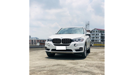 Grill sportowy Gloss Black & Chrome BMW X5 F15 F85 X6 F16 F86 2013-2018