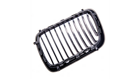 Grill sportowy pojedyncze żeberka Gloss Black BMW 3 E36 Compact Facelift 1996-1999