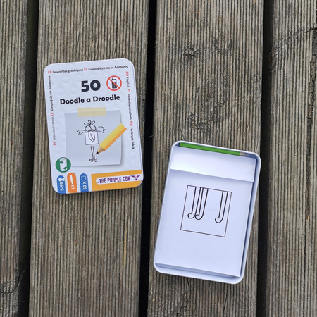 Podróżne łamigłówki The Purple Cow - 50 Doodle A Droodle