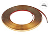 Listwa dekoracyjna, złota, 12 mm x 8 m (86745)