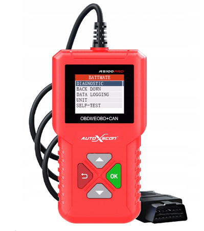 TESTER DIAGNOSTYCZNY RS100PRO OBD2 JEZYK POLSKI