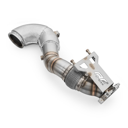 Downpipe AUDI RS3 8Y 2.5 TFSI z osłoną termiczną i katalizatorami