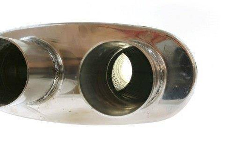 Tłumik Środkowy 76-63,5mm TurboWorks LT 304SS