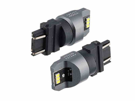 Żarówka VISION P27/7W (T25) 12/24V 6x 3020 SMD LED, nonpolar, CANBUS, biała, 2 szt.