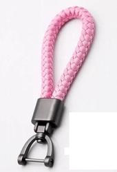 BRELOK DO KLUCZYKA RÓŻOWY