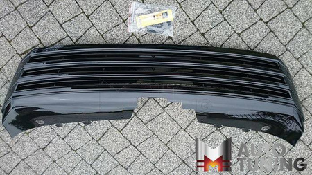 GRILL BEZ ZNACZKA VW PASSAT B7 11/10- CZARNY POŁYS