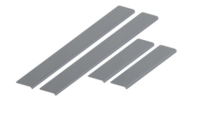 Progi One Line Audi A3 8L SPORTBACK Hatchback 5 1996-2003 - Satin Black&White