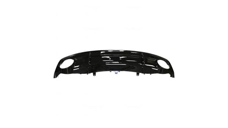Tylny dyfuzor Czarny Tail Pipes AUDI A7 Facelift 2016-2018 Sport-RS7-Style