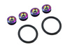 Zapinki Uchwyty Zderzaka Klapy Quick Release NeoChrome