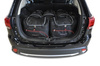 MITSUBISHI OUTLANDER 2012+ TORBY DO BAGAŻNIKA 5 SZT