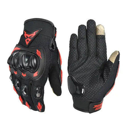 Rękawice motocyklowe Motocentric / Czerwone / XXL