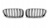 Grill nerki BMW F30 F31 2011- M3 Look chrome black