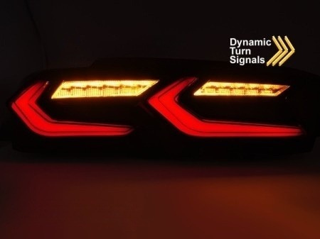 Lampy diodowe Smoke Black LED do CHEVROLET CAMARO.