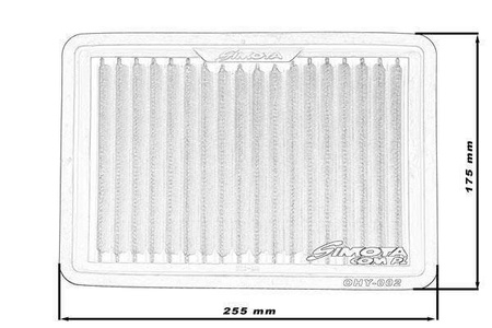 Wkładka SIMOTA OHY002 255X175mm
