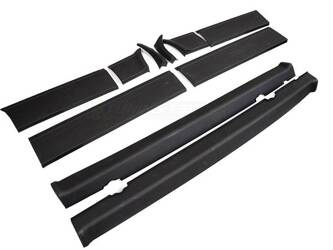 Listwy boczne + listwy drzwi Sportowy Styl BMW E30 82-90 4d
