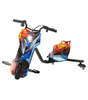TRÓJKOŁOWY GOKART ELEKTRYCZNY SKUTER POJAZD DESKOROLKA HULAJNOGA DRIFTUJĄCA REGULOWANA LED WYŚWIETLACZ KLAKSON BLUETOOTH DLA DZIECI MŁODZIEŻY