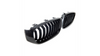 Grill sportowy pojedyncze żeberka Gloss Black  BMW 3 (F34) Gran Turismo 2013-2020