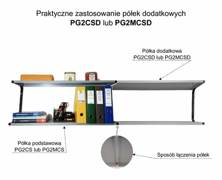 Półka dodatkowa PG2CSD