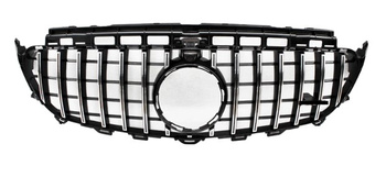 Atrapa grill Mercedes W213 czarny/chrom