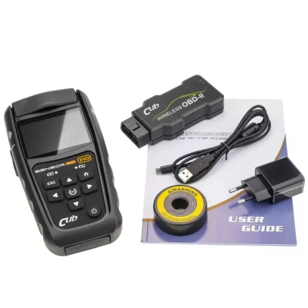 Programator czujników ciśnienia CUB TPMS Sensor AID 4.0 EVO z OBDII