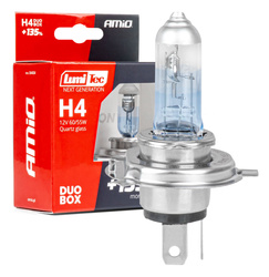 Żarówki halogenowe H4 12V 60/55W LumiTec NEXT GENERATION +135% DUO AMIO-04404