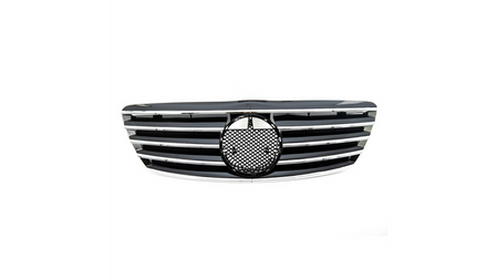 Grill sportowy Chrome & Black MERCEDES S-Class W220 Facelift 2003-2005
