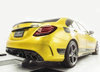 DYFUZOR MERCEDES W205 LOOK C63 AMG BLACK