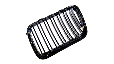 Grill sportowy podwójne żeberka Gloss Black BMW 3 E36 Compact Facelift 1996-1999