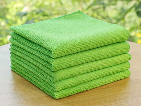 ŚCIERKA 30 X 30 ZIELONA SZMATKA UNIWERSALNA CHŁONNA MIĘKKA MIKROFIBRA DO SPRZĄTANIA KURZU WYCIERANIA MYCIA