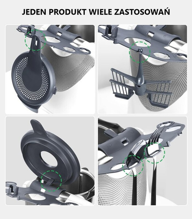 UCHWYT ORGANIZER NA AKCESORIA DO THERMOMIX CZĘŚĆ ZAMIENNA